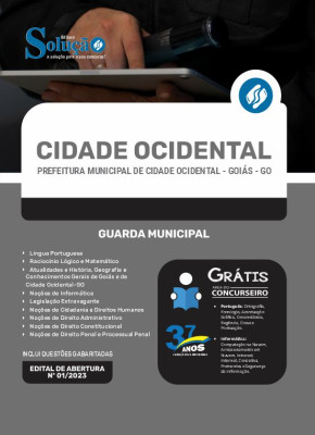 Apostila Prefeitura de Cidade Ocidental - GO - Guarda Municipal - Imagem 3