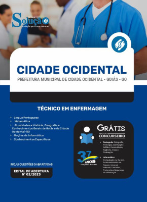 Apostila Prefeitura de Cidade Ocidental - GO - Técnico em Enfermagem - Imagem 3