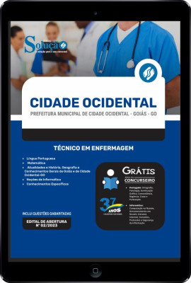 Apostila Prefeitura de Cidade Ocidental - GO em PDF - Técnico em Enfermagem - Imagem 1