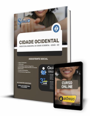 Apostila Prefeitura de Cidade Ocidental - GO - Assistente Social - Imagem 1