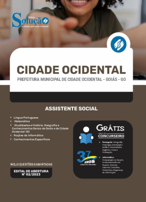 Apostila Prefeitura de Cidade Ocidental - GO - Assistente Social - Imagem 3