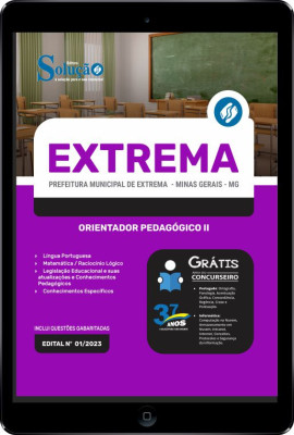 Apostila Prefeitura de Extrema - MG em PDF - Orientador Pedagógico II - Imagem 1