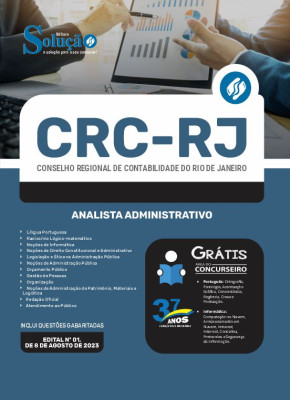 Apostila CRC-RJ - Analista Administrativo - Imagem 3