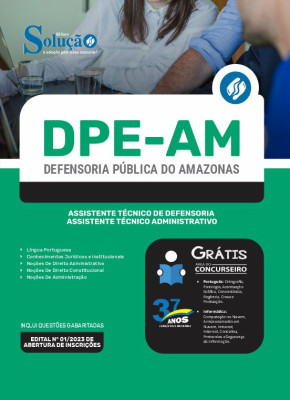 Apostila DPE-AM - Assistente Técnico de Defensoria - Assistente Técnico Administrativo - Imagem 3