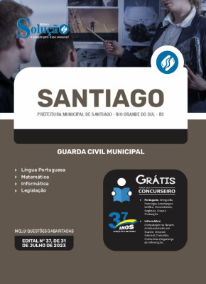 Apostila Prefeitura de Santiago - RS - Guarda Civil Municipal - Imagem 3