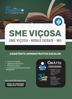 Apostila SME Viçosa - MG - Assistente Administrativo Escolar - Imagem 3