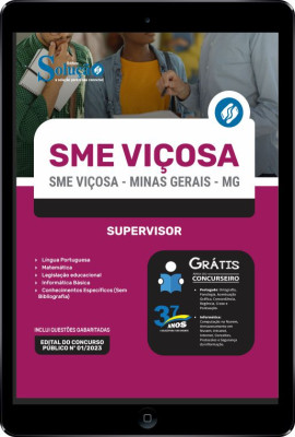 Apostila SME Viçosa - MG em PDF - Supervisor - Imagem 1