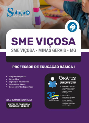 Apostila SME Viçosa - MG - Professor de Educação Básica I - Imagem 3