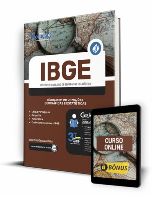 Apostila IBGE - Técnico em Informações Geográficas e Estatísticas - Imagem 1