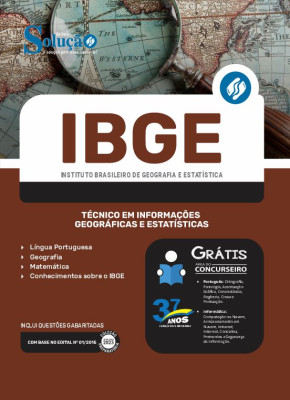 Apostila IBGE - Técnico em Informações Geográficas e Estatísticas - Imagem 3