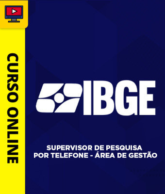 Curso IBGE - Supervisor de Pesquisa por Telefone - Área de Gestão - Imagem 1