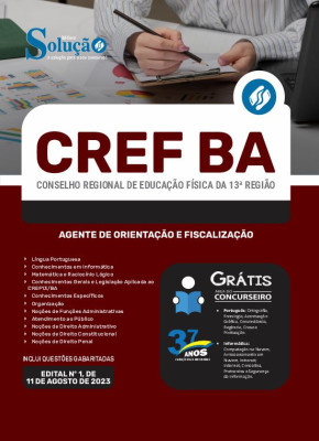 Apostila CREF-BA - Agente de Orientação e Fiscalização - Imagem 3