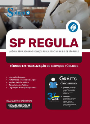 Apostila SP REGULA - Técnico em Fiscalização de Serviços Públicos - Imagem 3