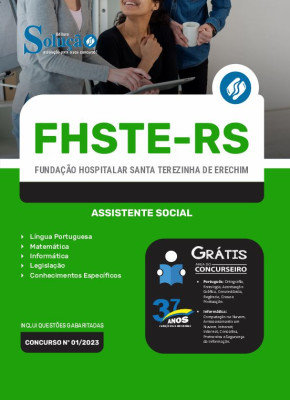 Apostila FHSTE-RS - Assistente Social - Imagem 3