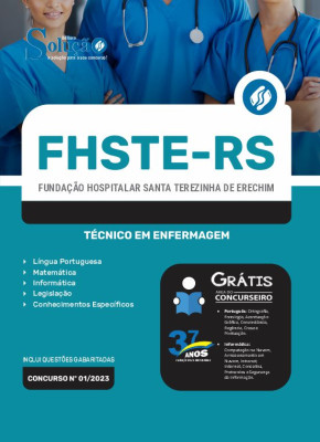 Apostila FHSTE-RS - Técnico em Enfermagem - Imagem 3