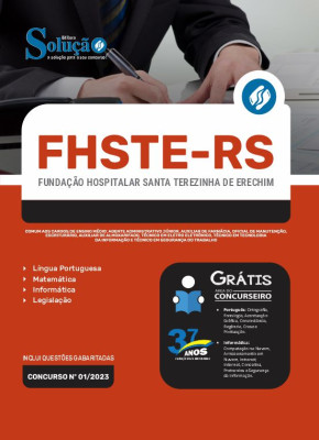 Apostila FHSTE-RS - Comum aos Cargos de Ensino Médio - Imagem 3