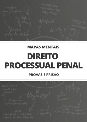 Mapas Mentais Direito Processual Penal - Provas e Prisão (PDF) - Imagem 1