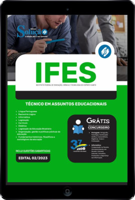 Apostila IFES em PDF - Técnico em Assuntos Educacionais - Imagem 1