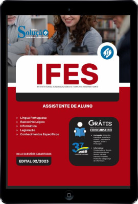 Apostila IFES em PDF - Assistente de Aluno - Imagem 1