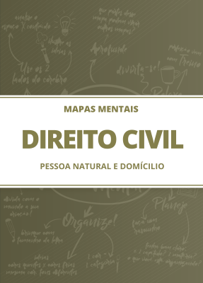 Mapas Mentais Direito Civil - Pessoa Natural e Domicílio (PDF) - Imagem 1