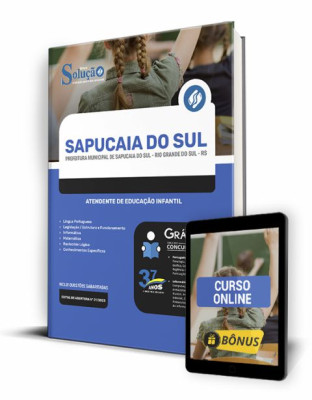 Apostila Prefeitura de Sapucaia do Sul - RS - Atendente de Educação Infantil - Imagem 1