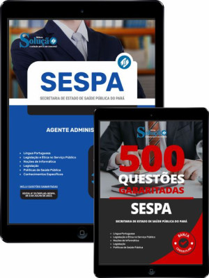 Combo Digital SESPA - Agente Administrativo - Imagem 1