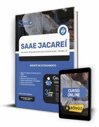 Capa Apostila SAAE Jacareí - SP - Agente de Atendimento