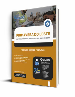 Apostila Prefeitura de Primavera do Leste - MT - Fiscal de Obras e Posturas - Imagem 2