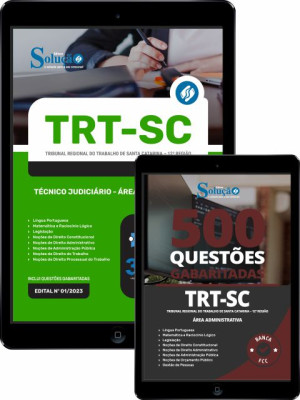 Combo Digital TRT-SC - Técnico Judiciário - Área Administrativa - Imagem 1