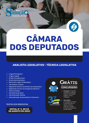 Apostila Câmara dos Deputados - Analista Legislativo - Técnica Legislativa - Imagem 3