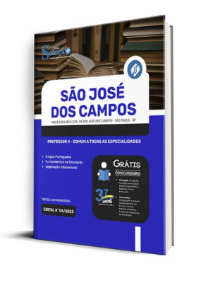 Apostila Prefeitura de São José dos Campos - SP - Professor II - Comum a Todas as Especialidades - Imagem 2