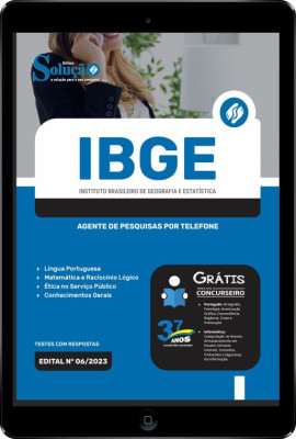 Apostila IBGE em PDF - Agente de Pesquisas por Telefone - Imagem 1