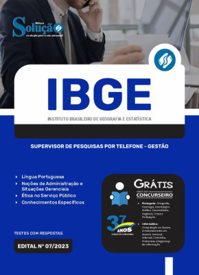 Apostila IBGE - Supervisor de Pesquisas por Telefone - Gestão - Imagem 3