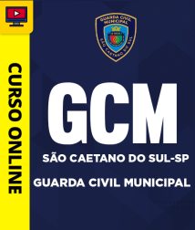 Capa Curso Guarda Civil Municipal de São Caetano do Sul-SP