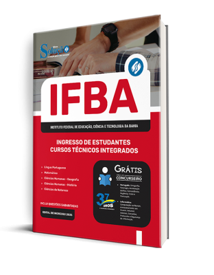 Apostila IFBA - Ingresso de Estudantes - Cursos Técnicos Integrados - Imagem 2