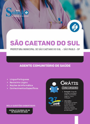 Apostila Prefeitura de São Caetano do Sul - SP - Agente Comunitário de Saúde - Imagem 3