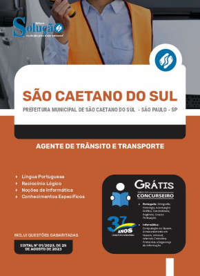 Apostila Prefeitura de São Caetano do Sul - SP - Agente de Trânsito e Transporte - Imagem 3