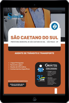 Apostila Prefeitura de São Caetano do Sul - SP em PDF - Agente de Trânsito e Transporte - Imagem 1