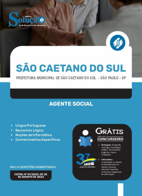 Apostila Prefeitura de São Caetano do Sul - SP - Agente Social - Imagem 3