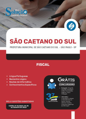 Apostila Prefeitura de São Caetano do Sul - SP - Fiscal - Imagem 3