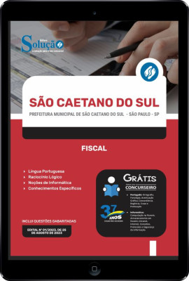 Apostila Prefeitura de São Caetano do Sul - SP em PDF - Fiscal - Imagem 1