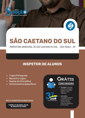 Apostila Prefeitura de São Caetano do Sul - SP - Inspetor de Alunos - Imagem 3