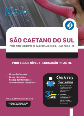 Apostila Prefeitura de São Caetano do Sul - SP - Professor Nível I - Educação Infantil - Imagem 3