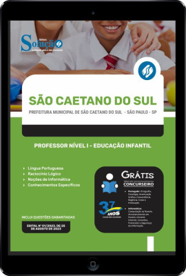 Apostila Prefeitura de São Caetano do Sul - SP em PDF - Professor Nível I - Ensino Fundamental - Imagem 1