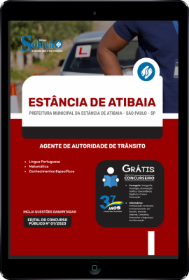 Apostila Prefeitura de Atibaia - SP em PDF - Agente de Autoridade de Trânsito - Imagem 1