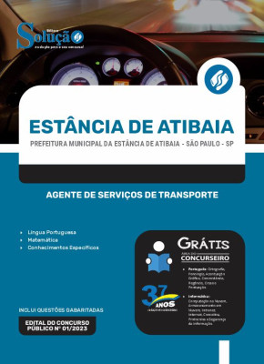 Apostila Prefeitura de Atibaia - SP - Agente de Serviços de Transporte - Imagem 3