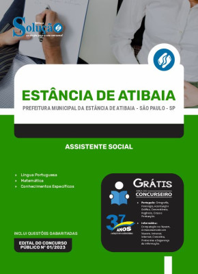 Apostila Prefeitura de Atibaia - SP - Assistente Social - Imagem 3