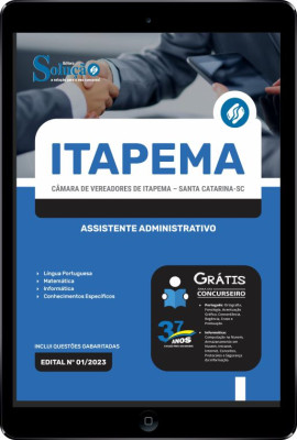 Apostila Câmara de Itapema - SC em PDF - Assistente Administrativo - Imagem 1