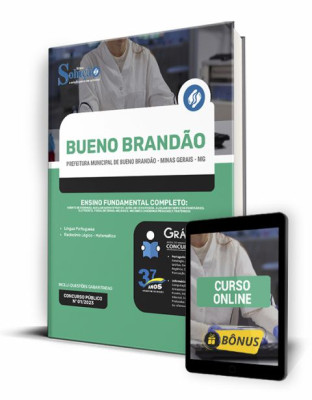 Apostila Prefeitura de Bueno Brandão - MG - Ensino Fundamental Completo - Imagem 1