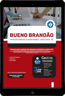 Apostila Prefeitura de Bueno Brandão - MG em PDF - Comum aos Cargos de Ensino Superior Completo - Imagem 1